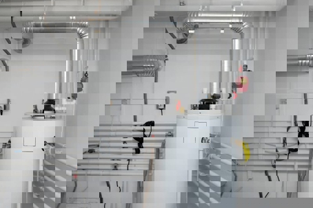 a central heating system